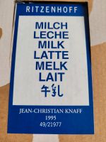 2 Milchgläser Ritzenhoff J.-C. KNAFF 1995 München - Pasing-Obermenzing Vorschau