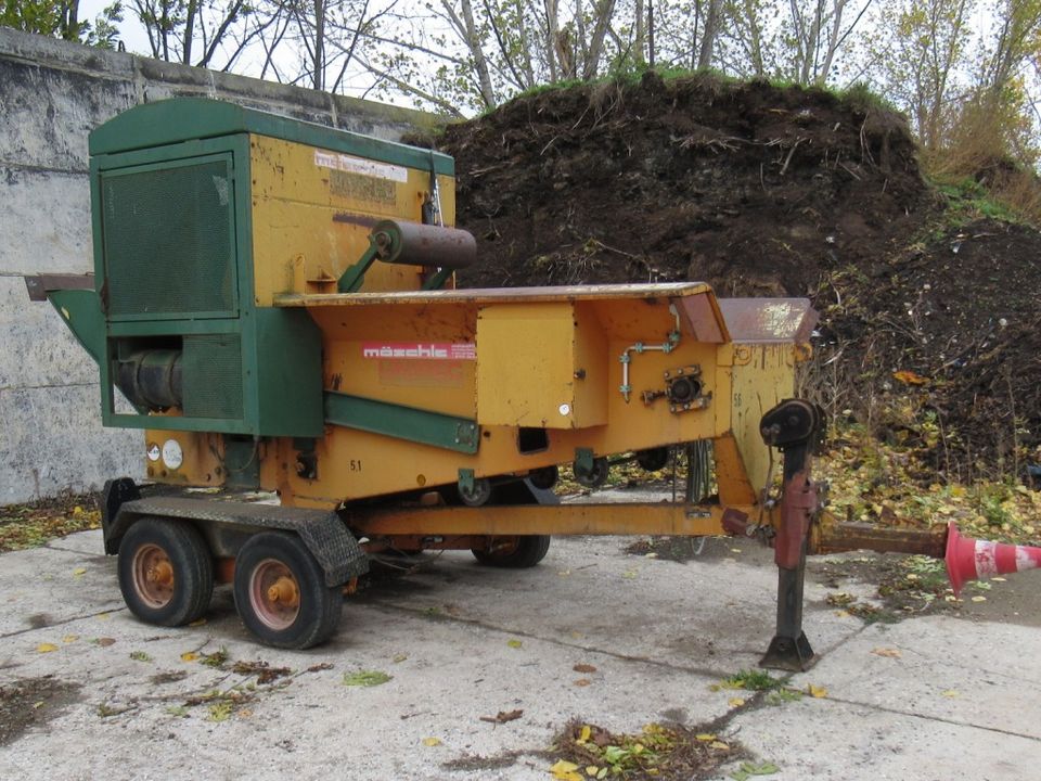 mobiler Holzshredder Möschle Unirec in Wurzen