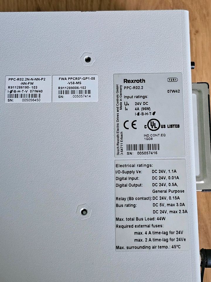 Rexroth Indramat PPC-R02.2 N-N-NN-P2-NN-FW R911286190-103 in Obertaufkirchen