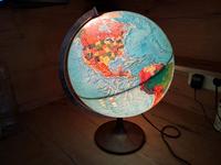Alter Antiker Globus mit Lampe Leuchtglobus DDR Sowjetunion Baden-Württemberg - Bisingen Vorschau