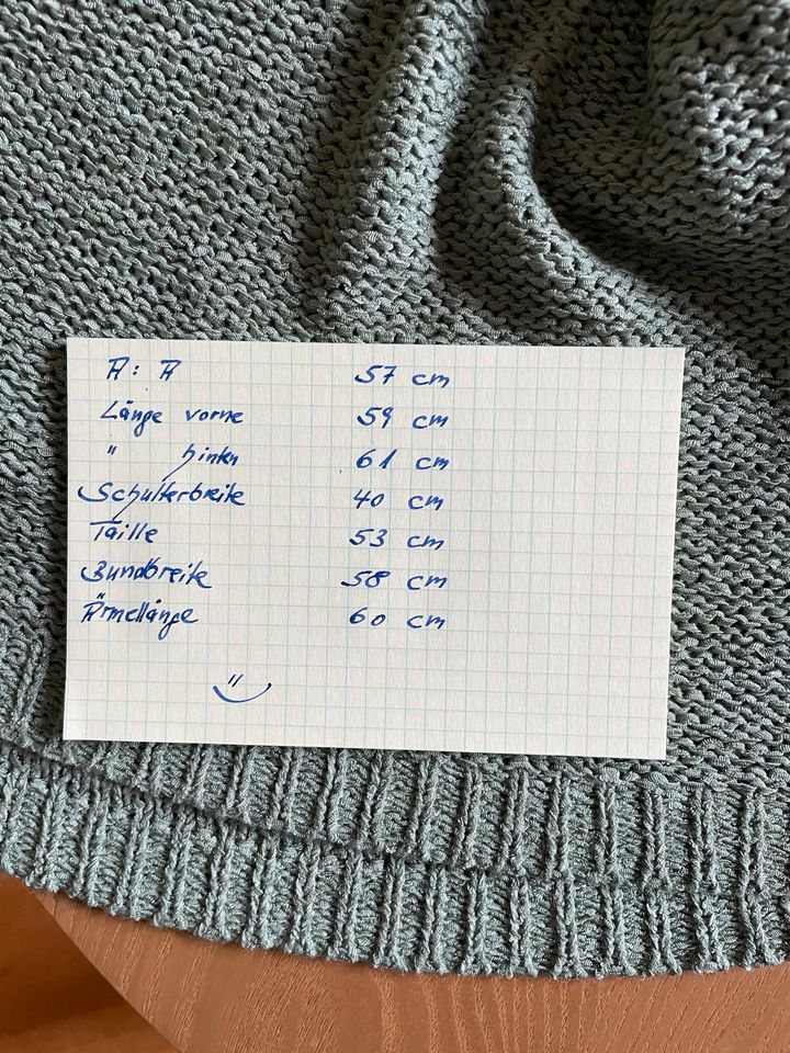 Strickpullover, Damen Salbeigrün von Only Größe 44 in Düsseldorf