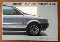 Prospekt Seat Ibiza 1986  Österreich Niedersachsen - Hildesheim Vorschau