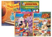 4 alte Disney Comics - Cinderella Micky aktiv u.a. Schleswig-Holstein - Norderstedt Vorschau