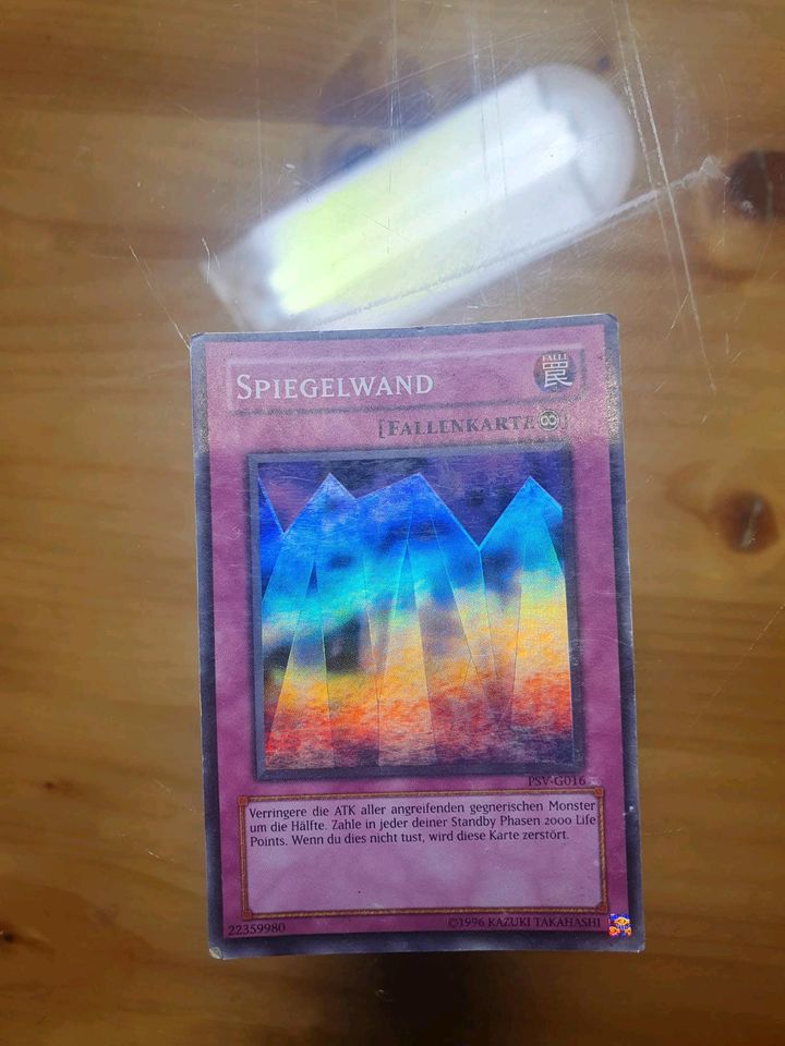 Yugioh Karte Spiegelwand - PSV-G016 - Super Rare - 1st Edition in Markersbach