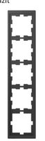 MEG4050-6534,Merten 5Fach Rahmen D Life Anthrazit, neu, OVP, 2x Wiesbaden - Delkenheim Vorschau