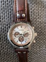 Chronograph Fossil Uhr, Herrenuhr, braun, Lederarmband, neuwertig Niedersachsen - Osnabrück Vorschau