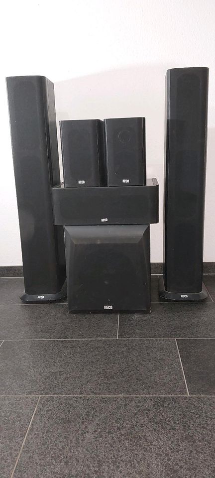 HECO Lautsprecherset für Surround System in Dornstadt