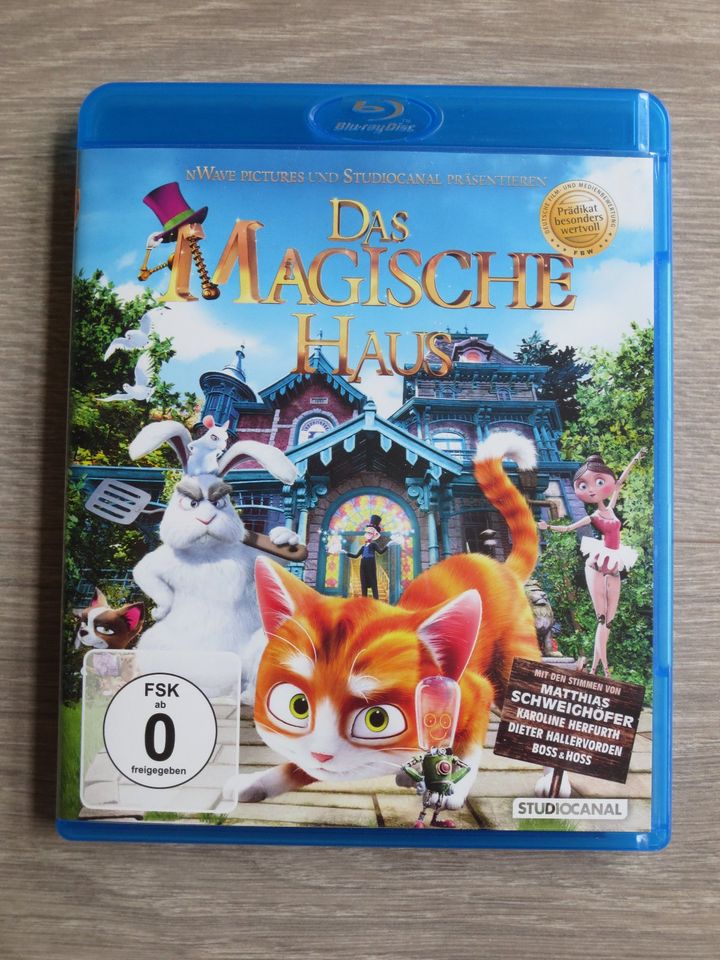 Blu-ray Das magische Haus, Stimme von Matthias Schweighöfer in Allmersbach