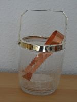Craquele Glas, Eiswürfelbehälter, Boho, versilbert, 60/70er Schleswig-Holstein - Flensburg Vorschau