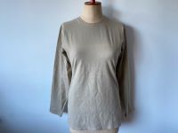 Blanc Bleu Oberteil Langarm-Shirt Top Beige Luxus Vintage Retro Nordrhein-Westfalen - Pulheim Vorschau