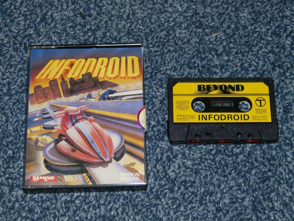 INFODROID - Amstrad CPC Spiel - Schneider - Kassette/Datasette in Eutin