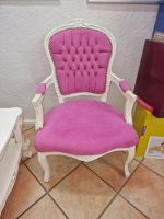 Barock Stuhl Sessel niedrig pink Nordrhein-Westfalen - Nörvenich Vorschau