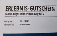 Hamburg/Gutschein / Rundflug für 2 & Dinner  Hamburg Eimsbüttel - Hamburg Niendorf Vorschau