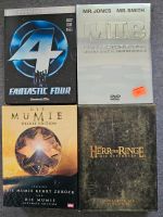 4 DVD Box Sammlung, Die Mumie 1+2, MIB 1+2, Fantastic Four Hessen - Eschwege Vorschau