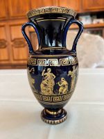 Wunderschöne Vase aus Kobalt mit griechischen Göttermotiven Niedersachsen - Dissen am Teutoburger Wald Vorschau