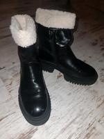 Dick gefütterte Damen mädchen Catwalk Stiefel gr. 36 Lamm einlage Thüringen - Stadtroda Vorschau
