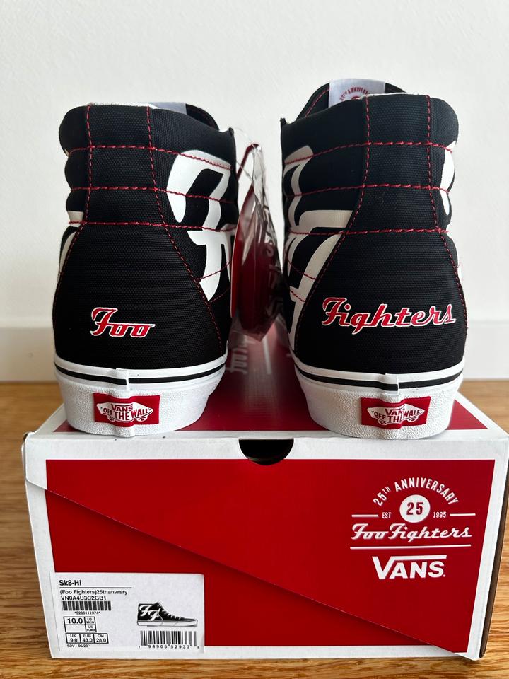 Vans Foo Fighters Limited Anniversary Edition Ungetragen OVP