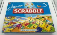 Scrabble Junior Mattel Gesellschaftsspiel (1x roter Chip fehlt) Köln - Zollstock Vorschau