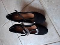 Toller chicker schwarzer Schuh neu Niedersachsen - Bohmte Vorschau