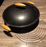 Wok 36cm Gusseisen 4teilig fast neu! Brandenburg - Neuenhagen Vorschau