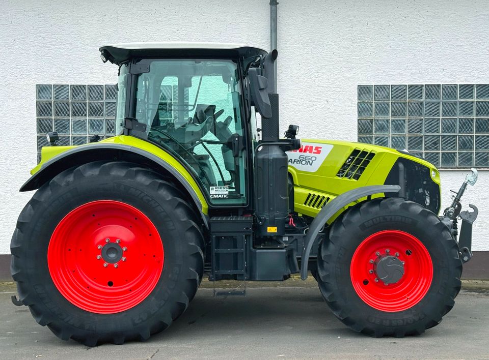 CLAAS ARION 660 CEBIS Cmatic A77 Traktor Schlepper stufenlos GPS in Homberg