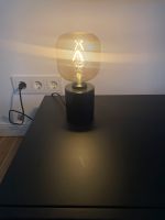IKEA - Mamor Tischlampe - schwarz mit Glühbirne Eimsbüttel - Hamburg Stellingen Vorschau