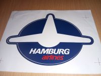 Hamburg Airline Flughafen Fluggesellschaft Vintage Aufkleber Hamburg-Mitte - Hamburg Hamm Vorschau