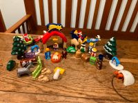 Playmobil 123 Krippe großes Konvolut Nikolaus Weihnachten Bayern - Mitterfels Vorschau