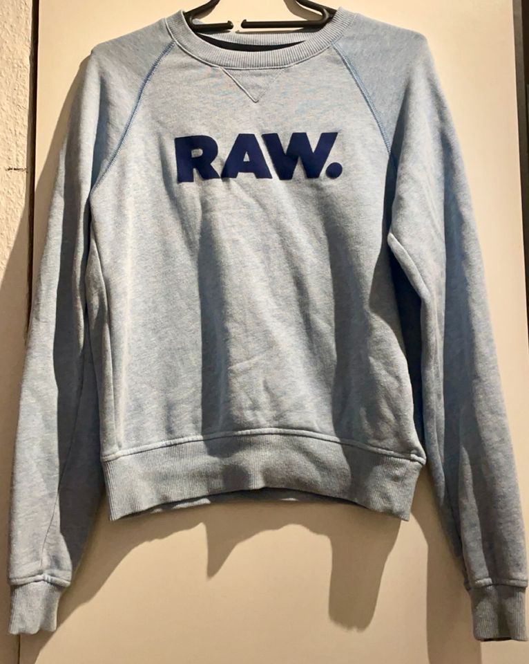 G Star Raw Pullover Sweatshirt Damen blau hellblau S 36 in Cottbus