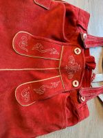 Kinder Lederhose Tracht 158 Mädchen Rot 100% Leder Bayern - Loiching Vorschau