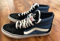 Vans Sneaker Schuhe Gr. 42 blau Leder high Hessen - Riedstadt Vorschau