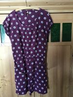 Kleid Sommerkleid weinrot mit Blumen Gr. 42 Nordrhein-Westfalen - Solingen Vorschau