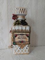 Shabby Chic Deko Flasche Karaffe grün Handarbeit TOP Nordrhein-Westfalen - Recklinghausen Vorschau