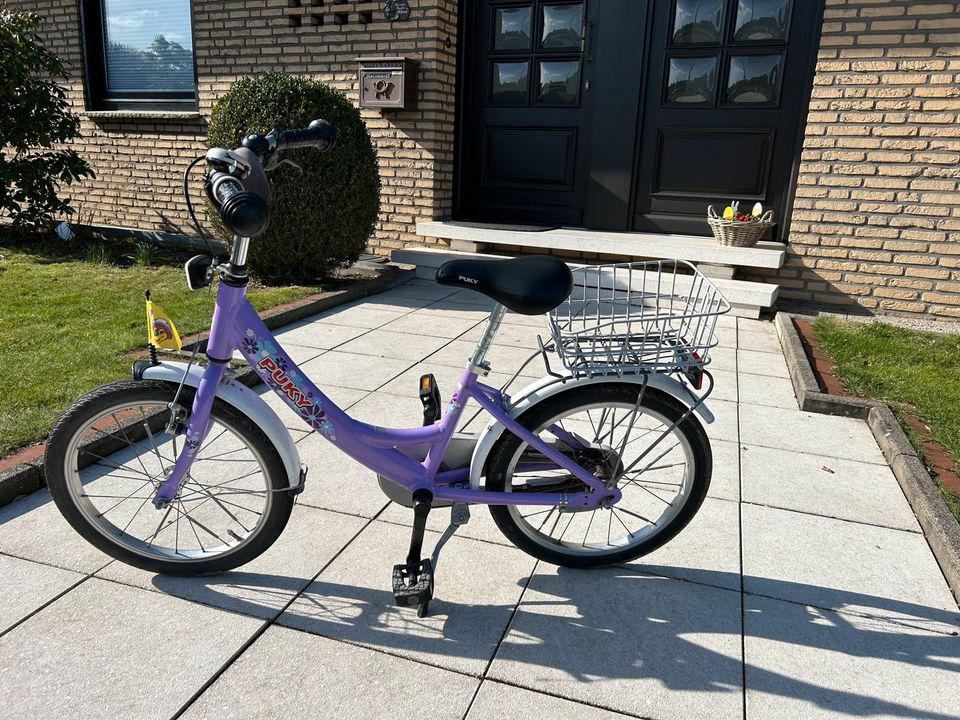 2 x 18 Zoll Puky Fahrrad lila in Havixbeck