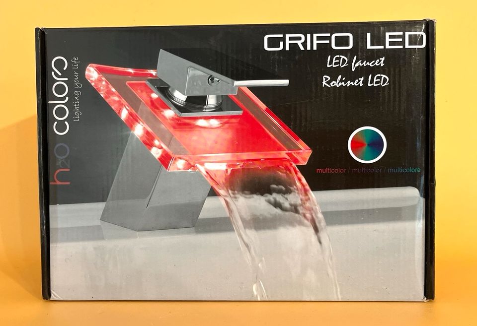 GRIFO LED Wasserhahn, neu, Badezimmer in Kleinblittersdorf