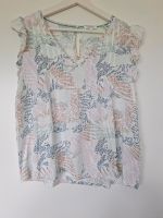 Bluse, Shirt, weiß, türkis, s.Oliver, Größe 38, neu! Nordrhein-Westfalen - Legden Vorschau