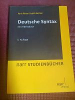 Arbeitsbuch Deutsche Syntax Germanistik Studium Pittner, Berman Bayern - Bamberg Vorschau