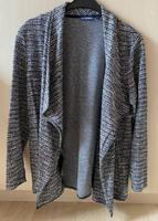 Charles Vögele Stickjacke Jacke 2 Taschen schwarz weiß meliert L Bayern - Alzenau Vorschau