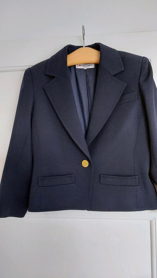 Blazer Yves Saint Laurent Vintage blau in Mainz