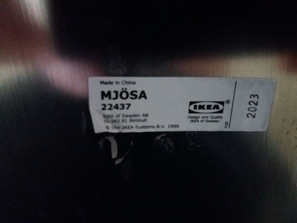 Mülleimer Abfalleimer Ikea Mjösa 12L rot NP 40 EUR wie neu in Rostock