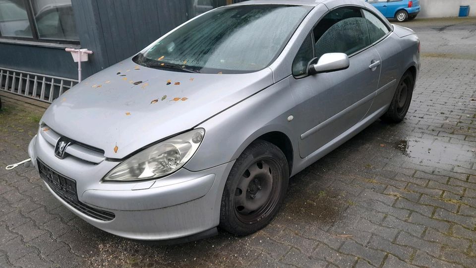 Peugeot 307 CC Ausschlachten SCHLACHTFEST FARBCODE EZRC in Bönen