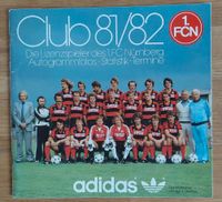 1.FC Nürnberg Saison 81/82 alle Spieler und Termine rarität Bayern - Haßfurt Vorschau