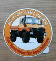 Aufkleber Mercedes Benz Unimog orange Bayern - Höchstädt i. Fichtelgebirge Vorschau