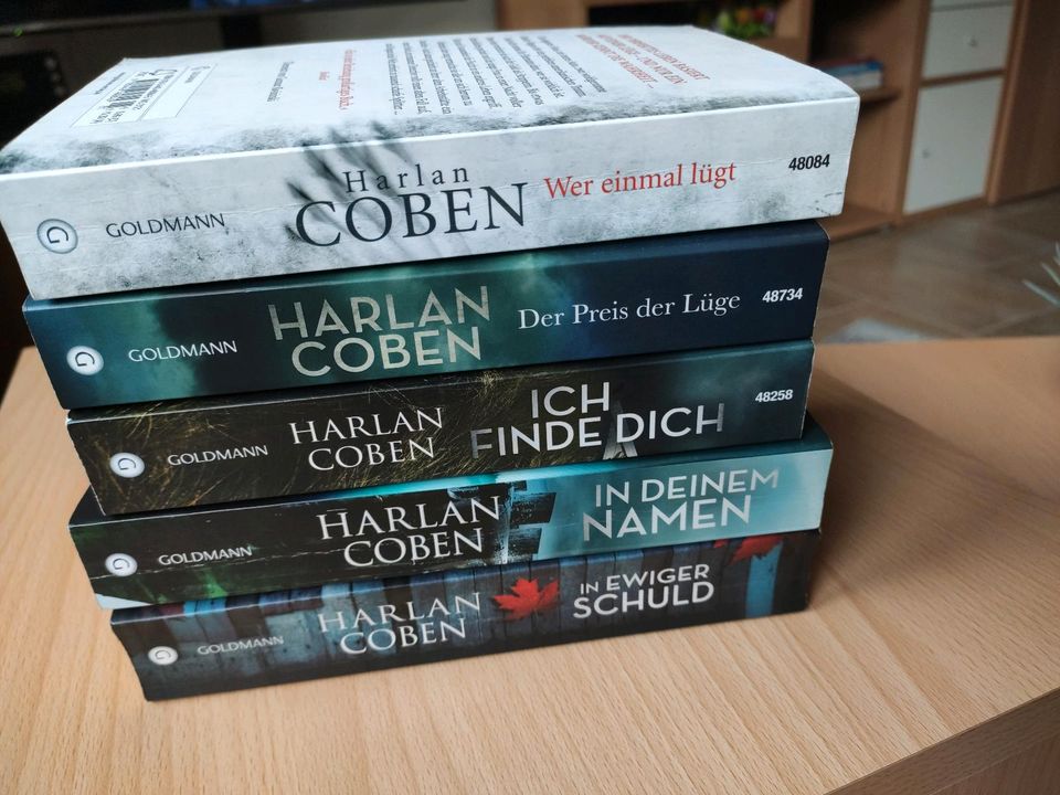 5x Harlan Coben - zusammen 15€ in Wetzlar