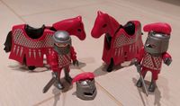 Playmobil Ritter Pferde rot Niedersachsen - Seevetal Vorschau