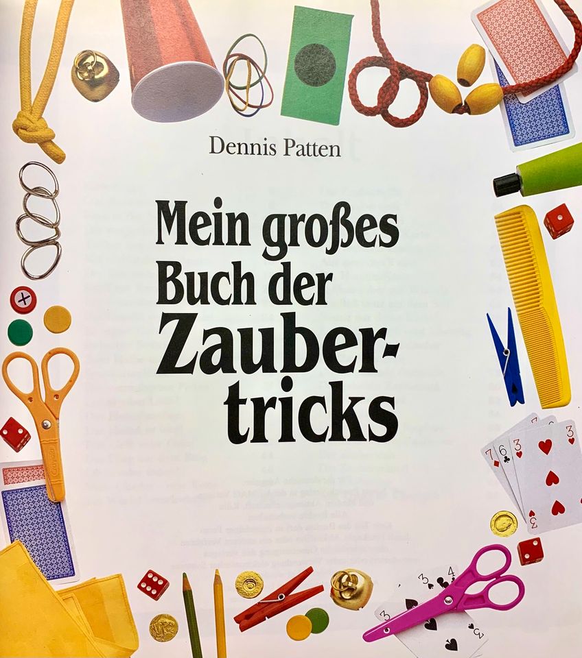 Mein großes Buch der Zaubertricks, Zauberer, Dennis Patten in Grabau