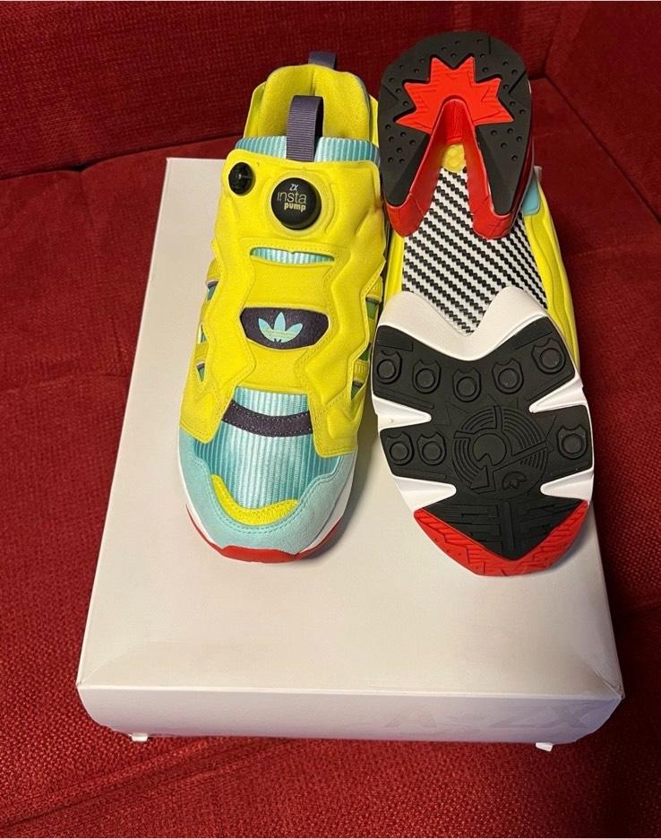 Adidas pump trainers sales