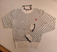 ⭐️H&M⭐️Weiß-blau-gestreifter Feinstrickpullover⭐️ Niedersachsen - Wrestedt Vorschau