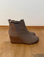 TOMS Damen Mode-Stiefel – Wildleder, Taupe – Größe 40 Sachsen-Anhalt - Laucha an der Unstrut Vorschau