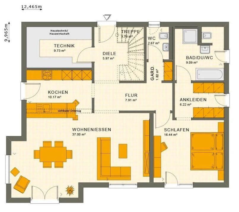 Ganz viel Platz für die Familie! Effizienter Neubau von LivingHaus! in Dettingen an der Erms